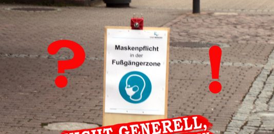 Maskenpflicht in Wiesloch