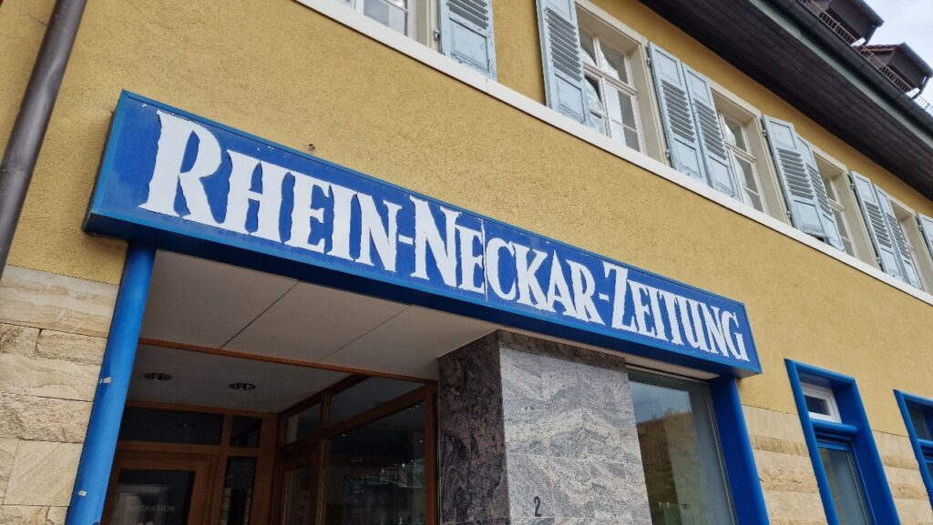 Rhein-Neckar-Zeitung Wiesloch ist geschlossen
