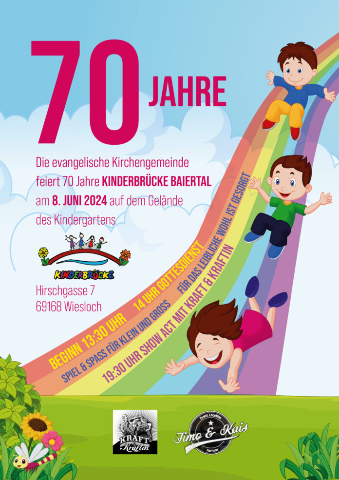 70-Jahre Ev-Kindergarten-Baiertal